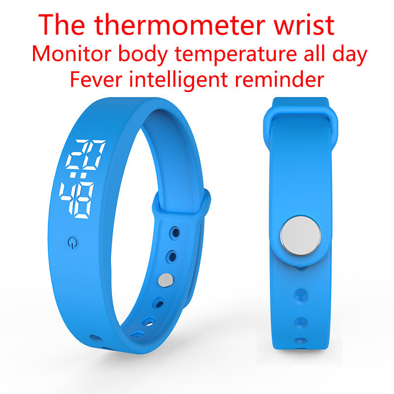 Smart Temperature Monitoring Sports Bracelet